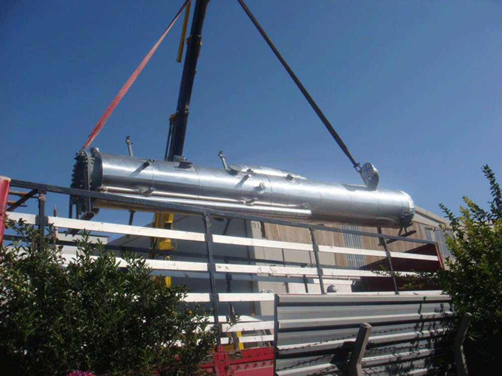 CO2 Konderser Nh3 Evaporator